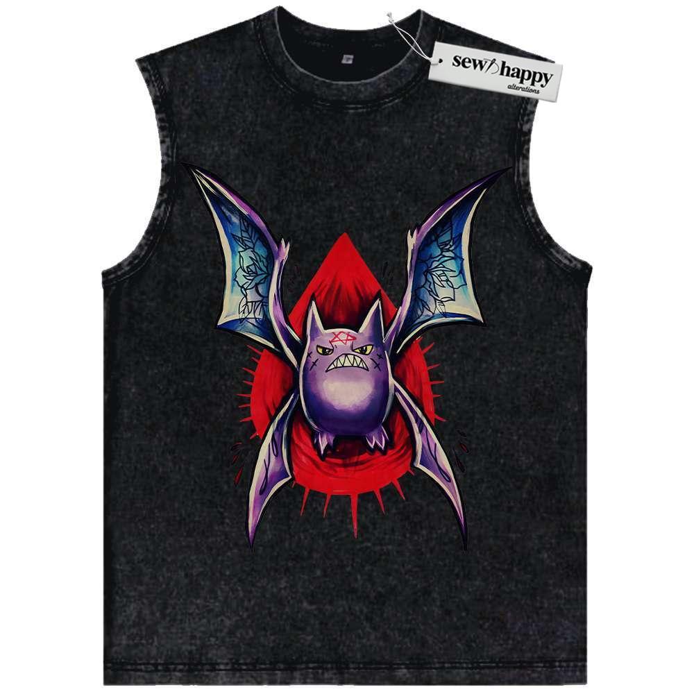 Wash Tank Top Crobat Tank Top, Pokemon Tank Top, Anime Tank Top, Vintage Tank Top