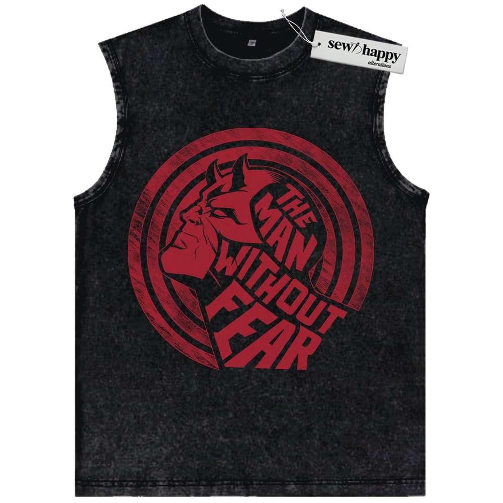 Wash Tank Top Daredevil Tank Top, Marvel Comics Tank Top, Vintage Tank Top
