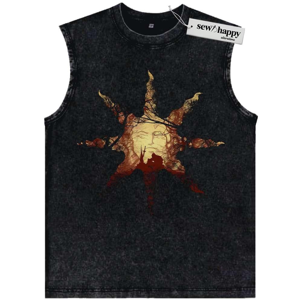 Wash Tank Top Dark Souls Tank Top, Game Tank Top, Vintage Tank Top