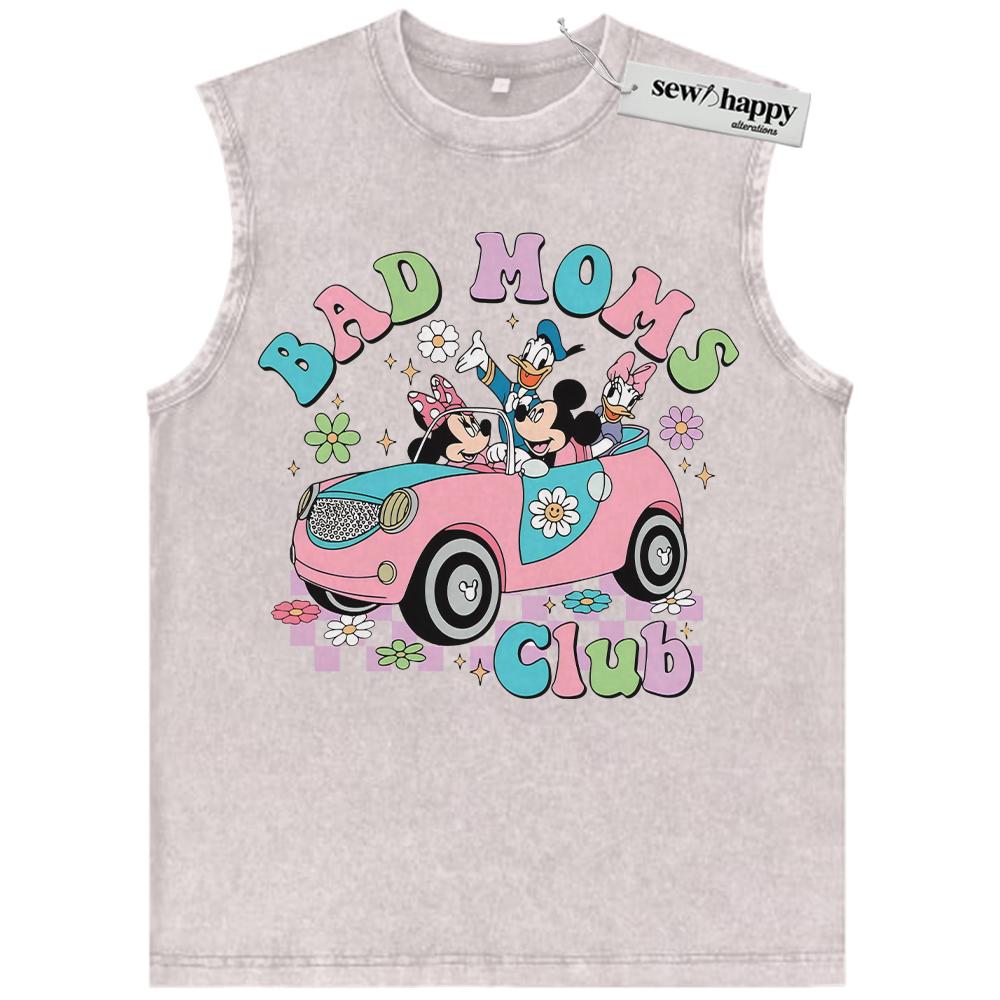 Wash Tank Top Donald Duck Tank Top, Mickey Mouse Tank Top, Mother’s Day Tank Top, Animated Tank Top, Vintage Tank Top