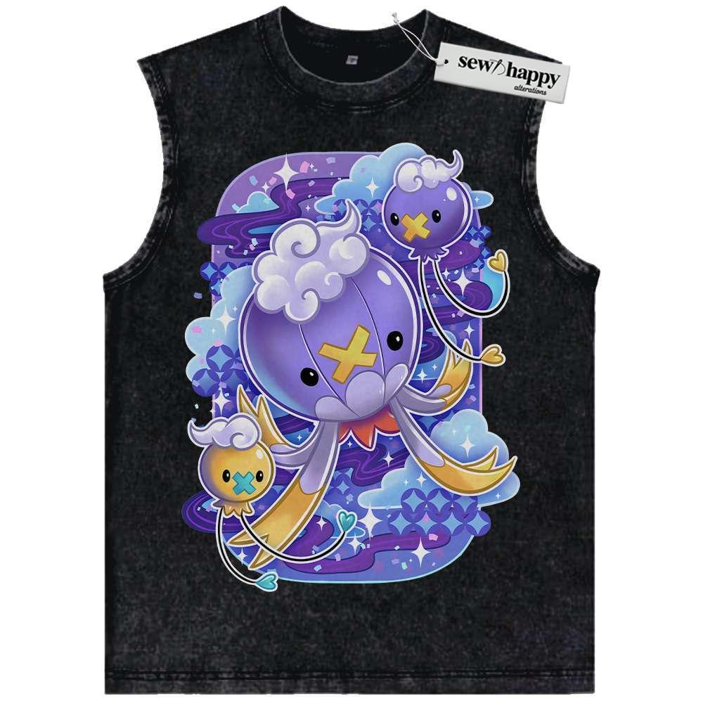 Wash Tank Top Drifloon Tank Top, Drifblim Tank Top, Pokemon Tank Top, Anime Tank Top, Vintage Tank Top