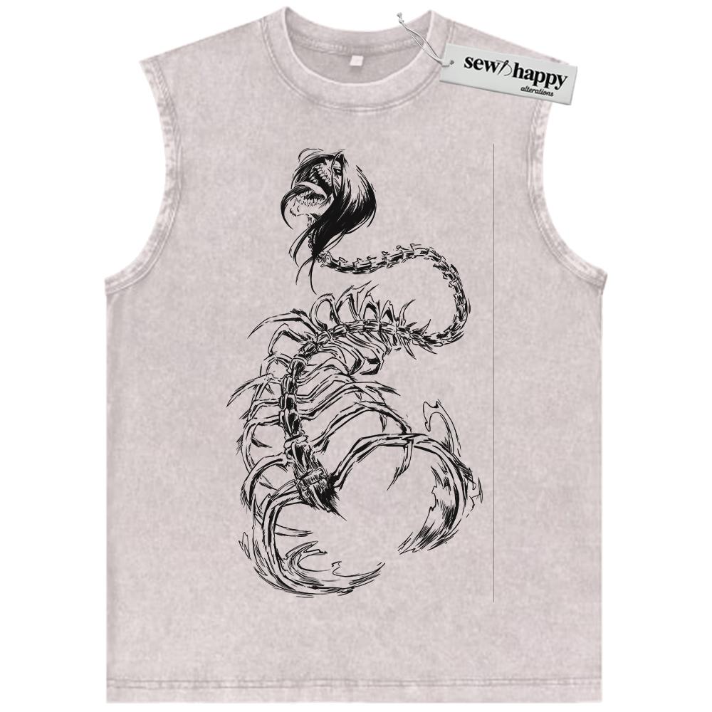 Wash Tank Top Eren Yeager Tank Top, Attack On Titan Tank Top, AOT Tank Top, Anime Tank Top, Vintage Tank Top