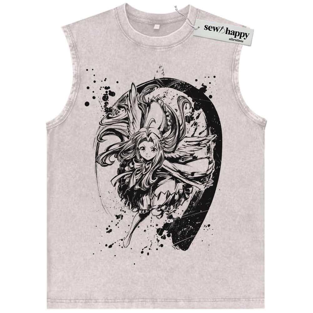 Wash Tank Top Filo Tank Top, The Rising of the Shield Hero Tank Top, Anime Tank Top, Vintage Tank Top