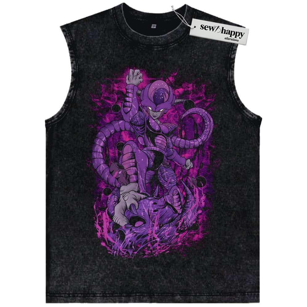 Wash Tank Top Frieza Tank Top, Tank Top, Dragon Ball Z Tank Top, DBZ Tank Top, Anime Tank Top, Vintage Tank Top
