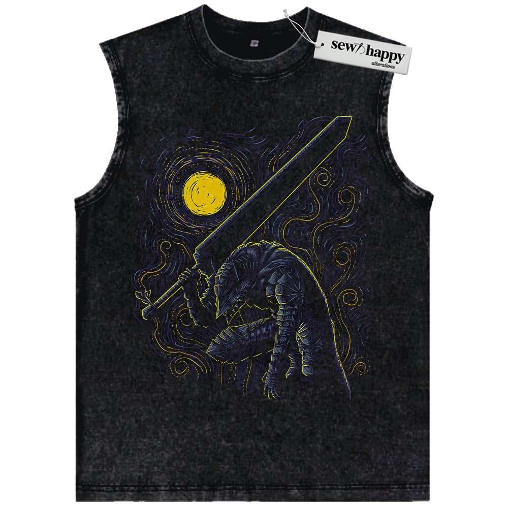 Wash Tank Top Guts Tank Top, Berserk Tank Top, Anime Tank Top, Vintage Tank Top
