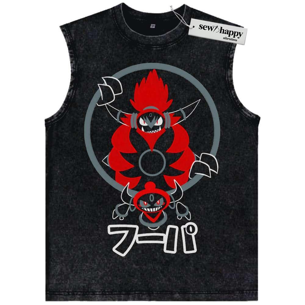 Wash Tank Top Hoopa Tank Top, Pokemon Tank Top, Anime Tank Top, Vintage Tank Top