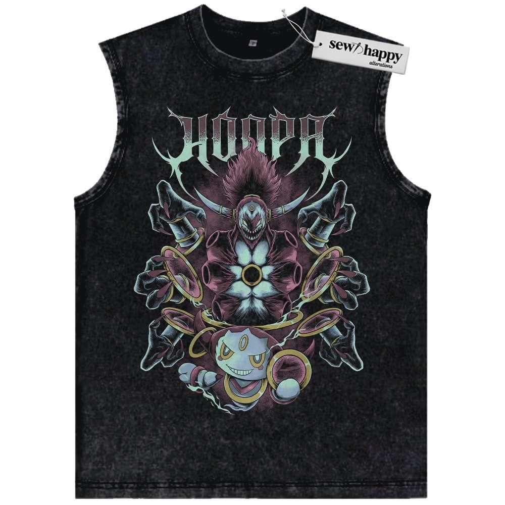 Wash Tank Top Hoopa Tank Top, Pokemon Tank Top,Anime Tank Top, Vintage Tank Top