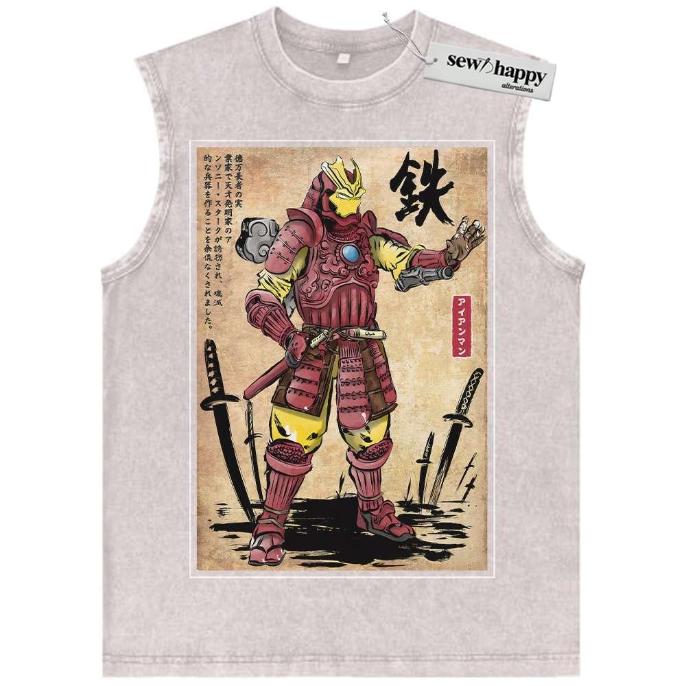 Wash Tank Top Iron Man Tank Top, Marvel Comics Tank Top, Vintage Tank Top