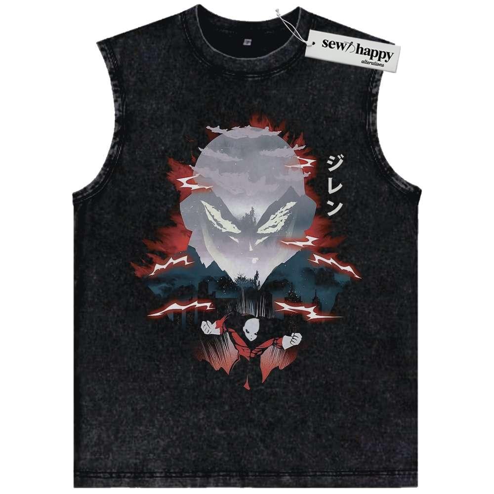 Wash Tank Top Jiren Tank Top, Dragon Ball Tank Top, Anime Tank Top, Vintage Tank Top