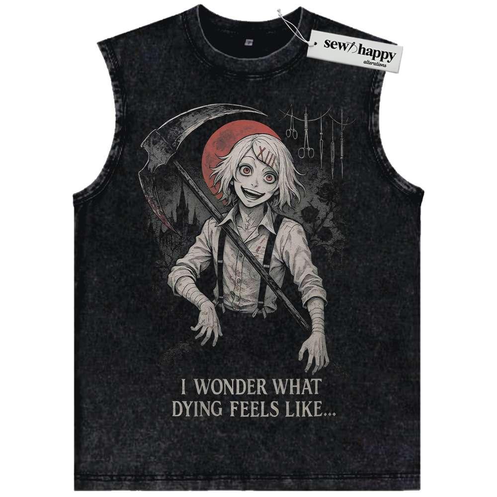 Wash Tank Top Juuzou Suzuya Tank Top, Tokyo Ghoul Tank Top, Anime Tank Top, Vintage Tank Top