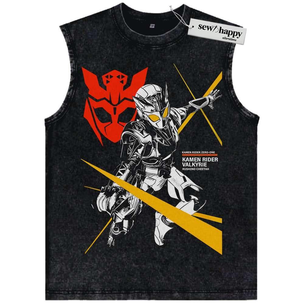 Wash Tank Top Kamen Rider Zi-O Tank Top, Anime Tank Top, Vintage Tank Top