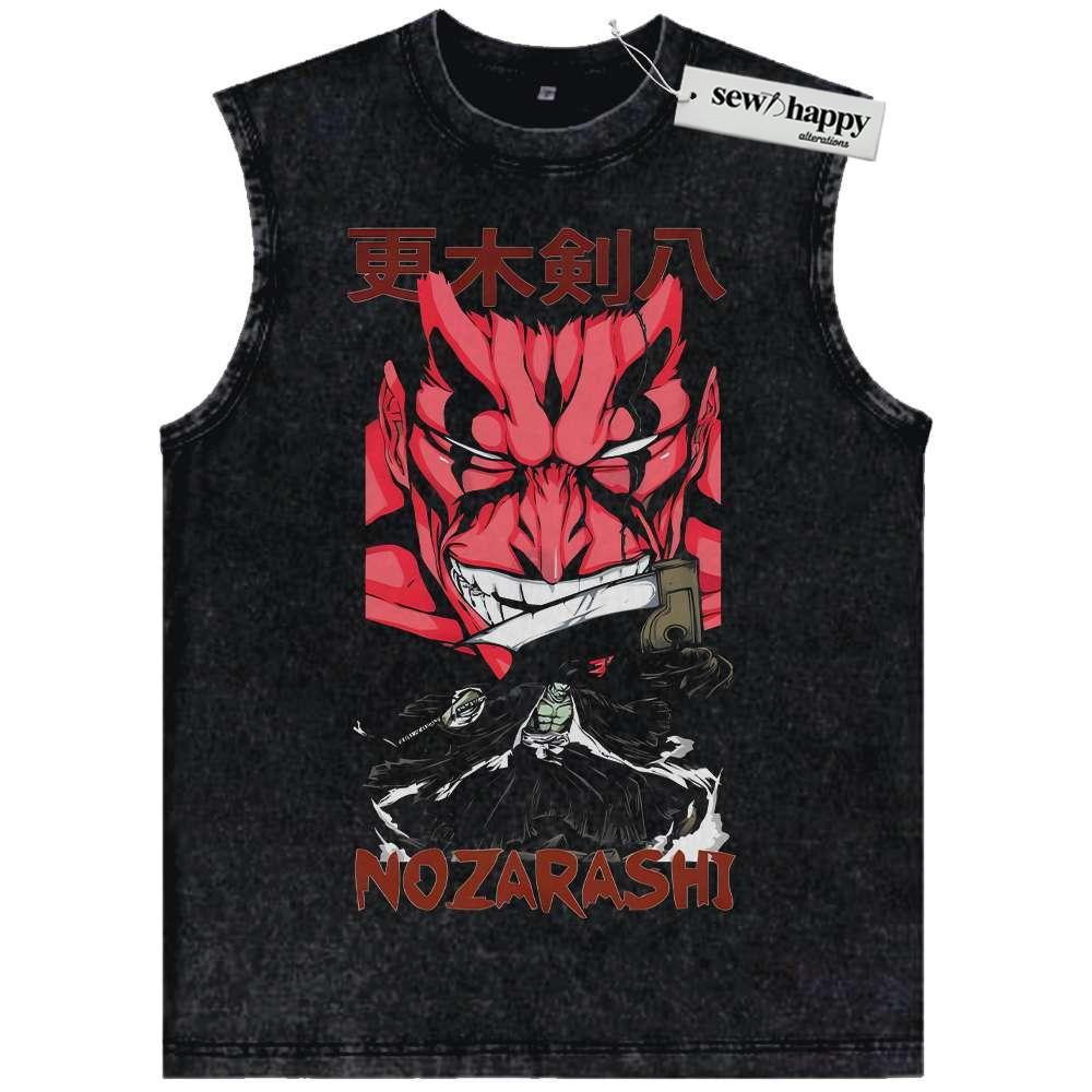 Wash Tank Top Kenpachi Zaraki Tank Top, Bleach Tank Top, Anime Tank Top, Vintage Tank Top