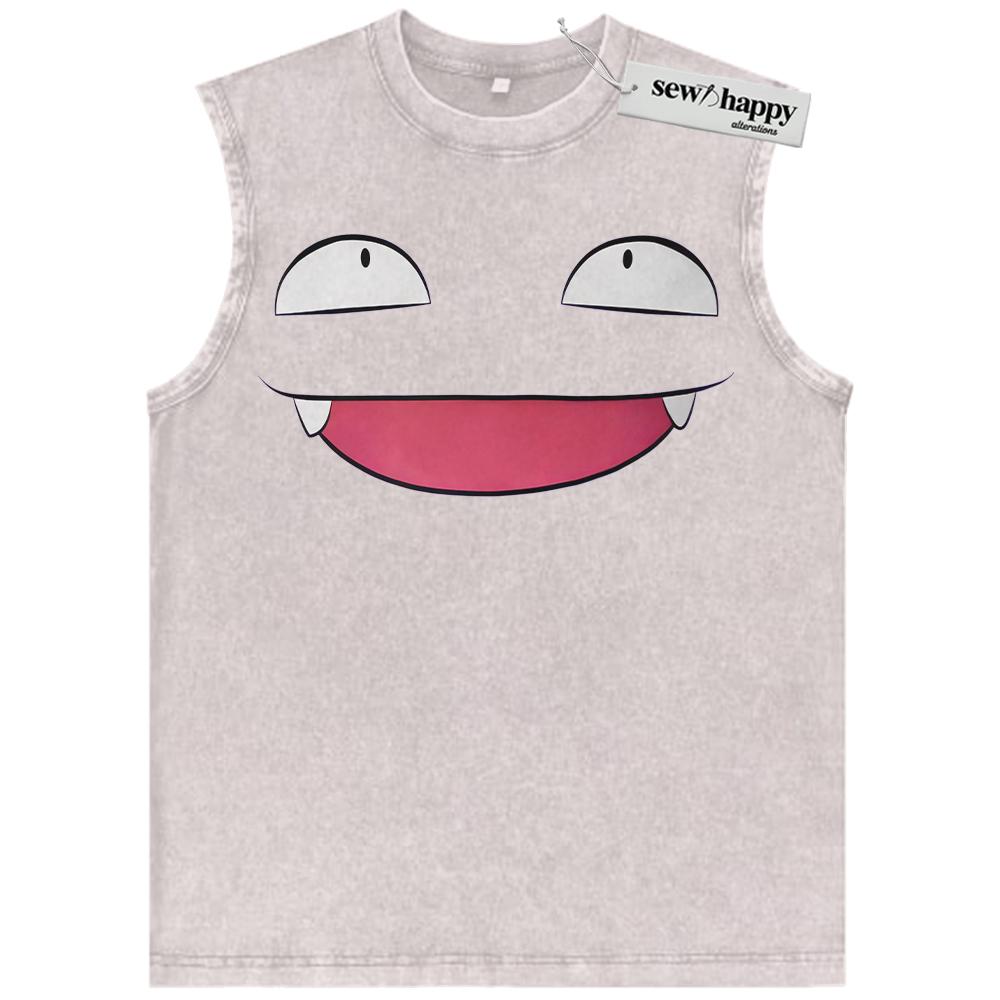 Wash Tank Top Koffing Tank Top, Pokemon Tank Top, Anime Tank Top, Vintage Tank Top