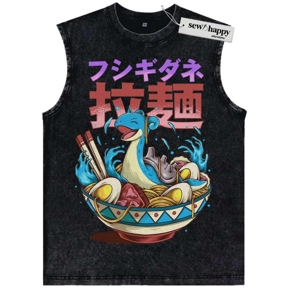 Wash Tank Top Lapras Tank Top, Pokemon Tank Top, Anime Tank Top, Vintage Tank Top