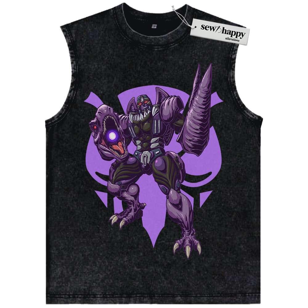 Wash Tank Top Megatron Tank Top, Beast Wars: Transformers Tank Top, Movie Tank Top, Vintage Tank Top