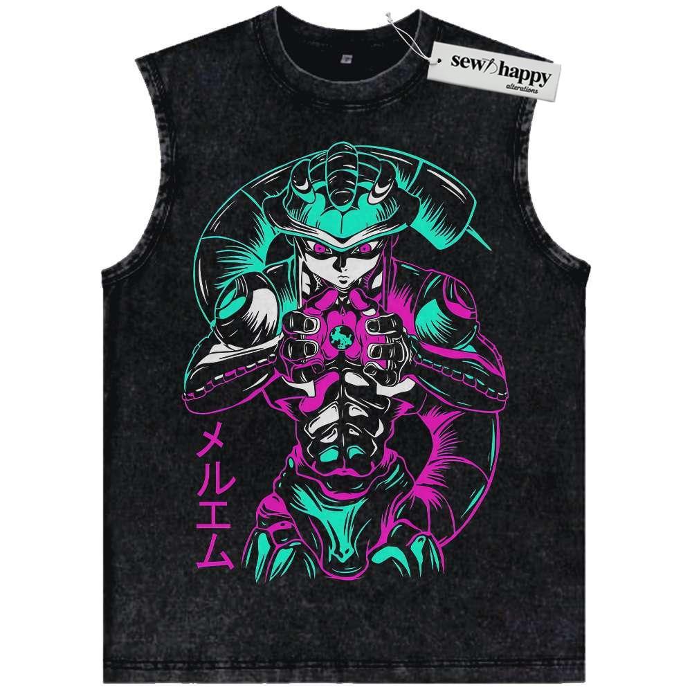Wash Tank Top Meruem Tank Top, Hunter x Hunter Tank Top, HxH Tank Top, Anime Tank Top, Vintage Tank Top