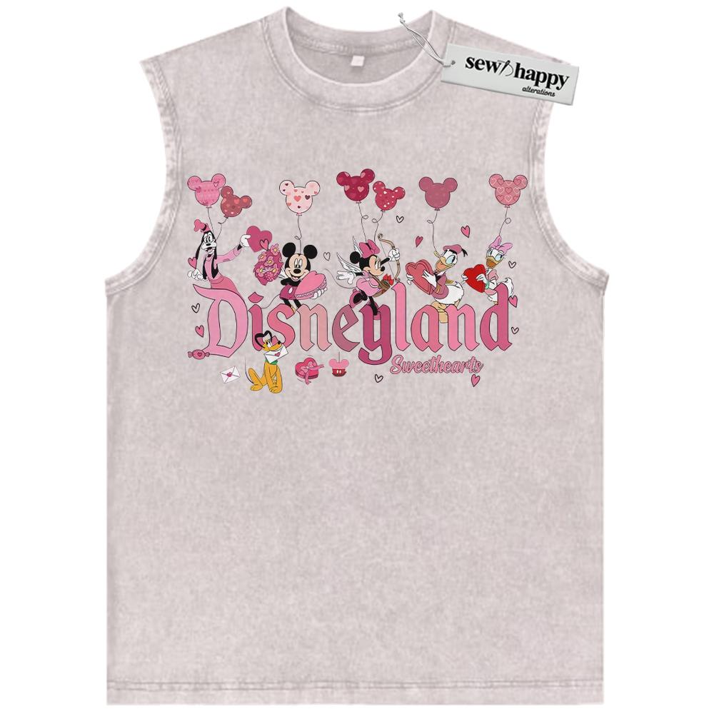 Wash Tank Top Mickey Mouse Tank Top, Donald Duck Tank Top, Pluto Tank Top, Goofy Tank Top, Disneyland Tank Top, Valentine’s Day Tank Top, Animated Tank Top, Vintage Tank Top