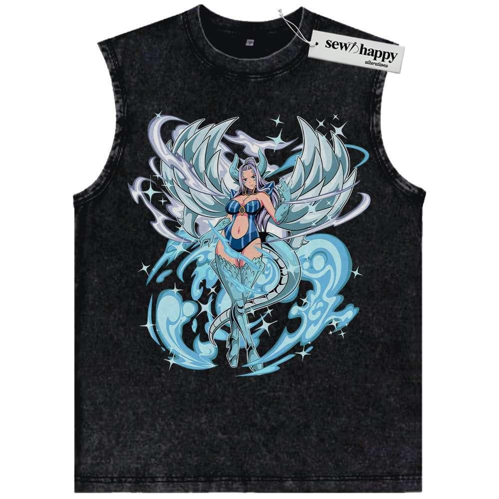 Wash Tank Top Mirajane Strauss Tank Top, Fairy Tail Tank Top, Anime Tank Top, Vintage Tank Top