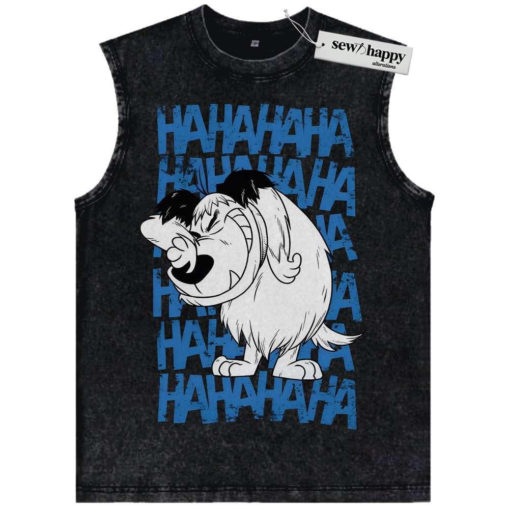 Wash Tank Top Muttley Tank Top, Wacky Races Tank Top, Animated Tank Top, Vintage Tank Top