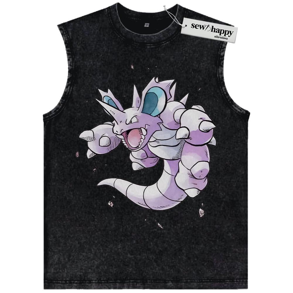 Wash Tank Top Nidoking Tank Top, Pokemon  Tank Top, Anime  Vintage  Tank Top