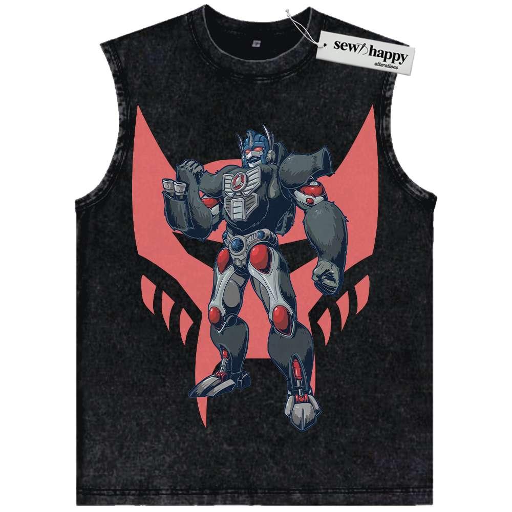 Wash Tank Top Optimus Primal Tank Top, Beast Wars: Transformers Tank Top, Movie Tank Top, Vintage Tank Top