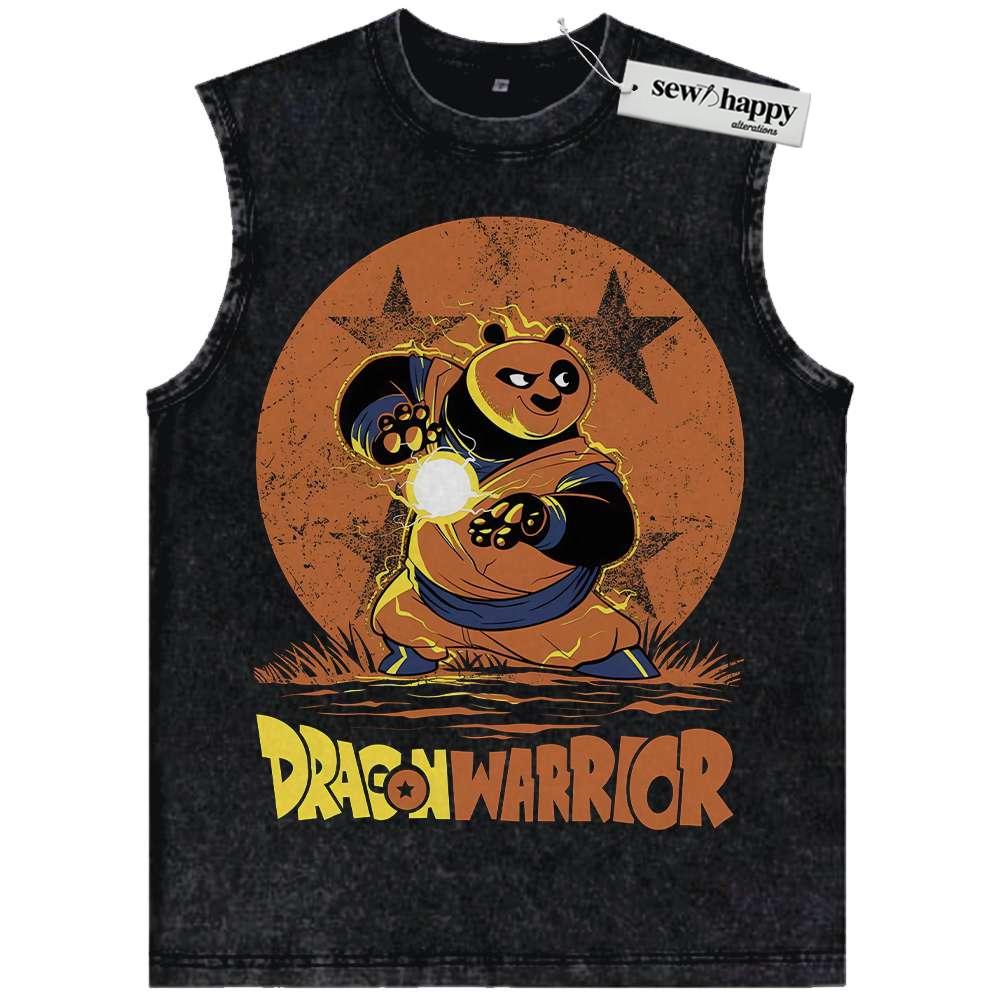 Wash Tank Top Po Tank Top, Kung Fu Panda Tank Top, Animated Tank Top, Vintage Tank Top