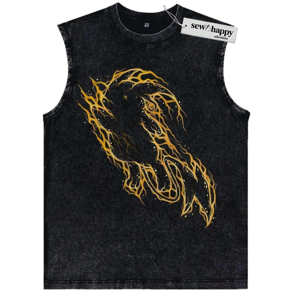 Wash Tank Top Raichu Tank Top, Pokemon Tank Top, Anime Tank Top, Vintage Tank Top