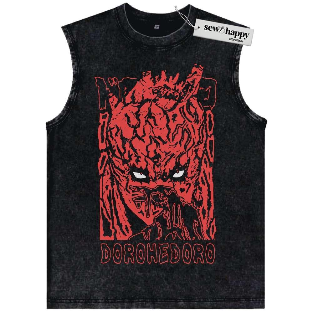 Wash Tank Top Shin Tank Top, Dorohedoro Tank Top, Anime Tank Top, Vintage Tank Top