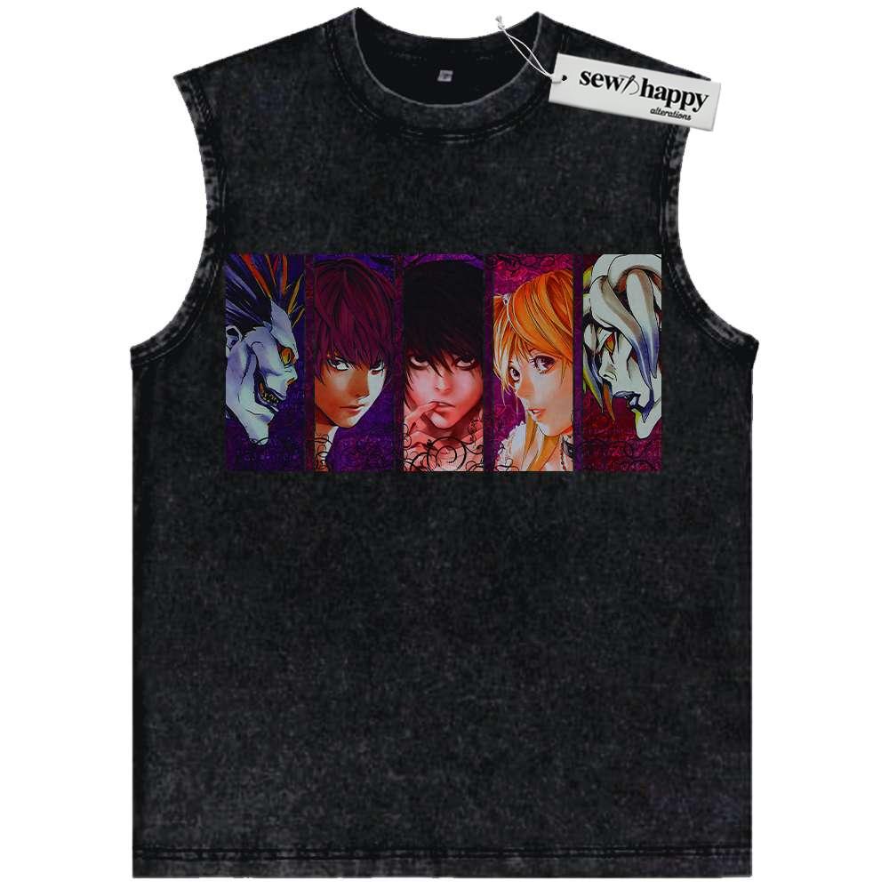 Wash Tank Top Son Goku Tank Top, Dragon Ball Z Tank Top, DBZ Tank Top, Anime Tank Top, Vintage Tank Top