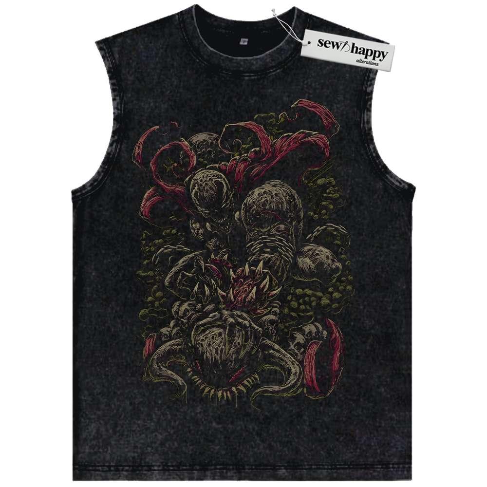 Wash Tank Top Spawn Tank Top, Marvel Comics Tank Top, Vintage Tank Top