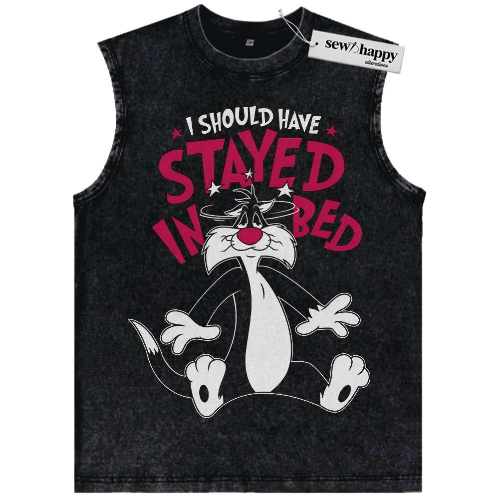 Wash Tank Top Sylvester Tank Top, Looney Tunes Tank Top, Animated Tank Top, Vintage Tank Top