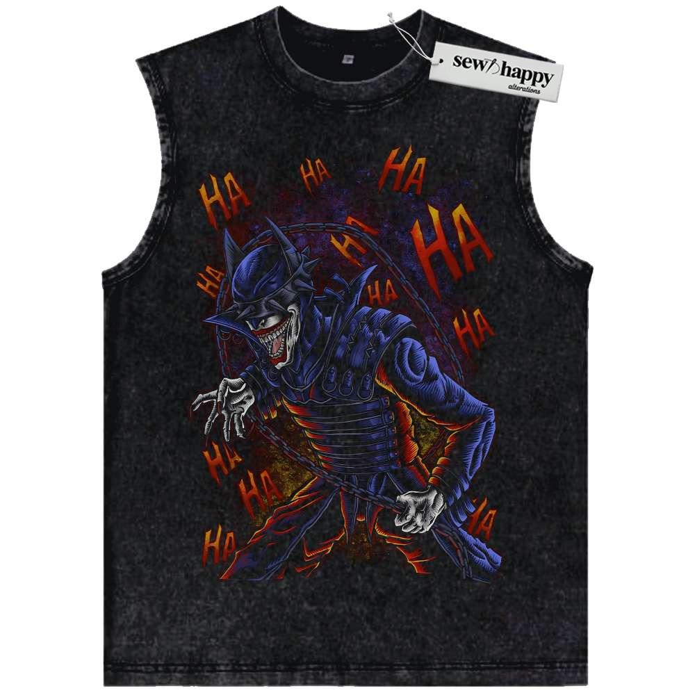 Wash Tank Top The Batman Who Laughs Tank Top, Comic Tank Top, Vintage Tank Top