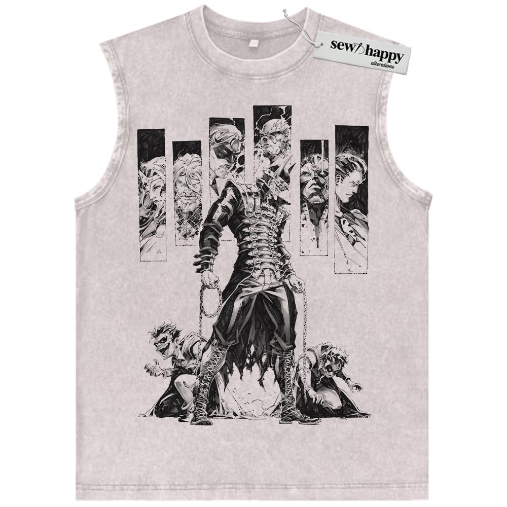 Wash Tank Top The Batman Who Laughs Tank Top, Vintage Tank Top