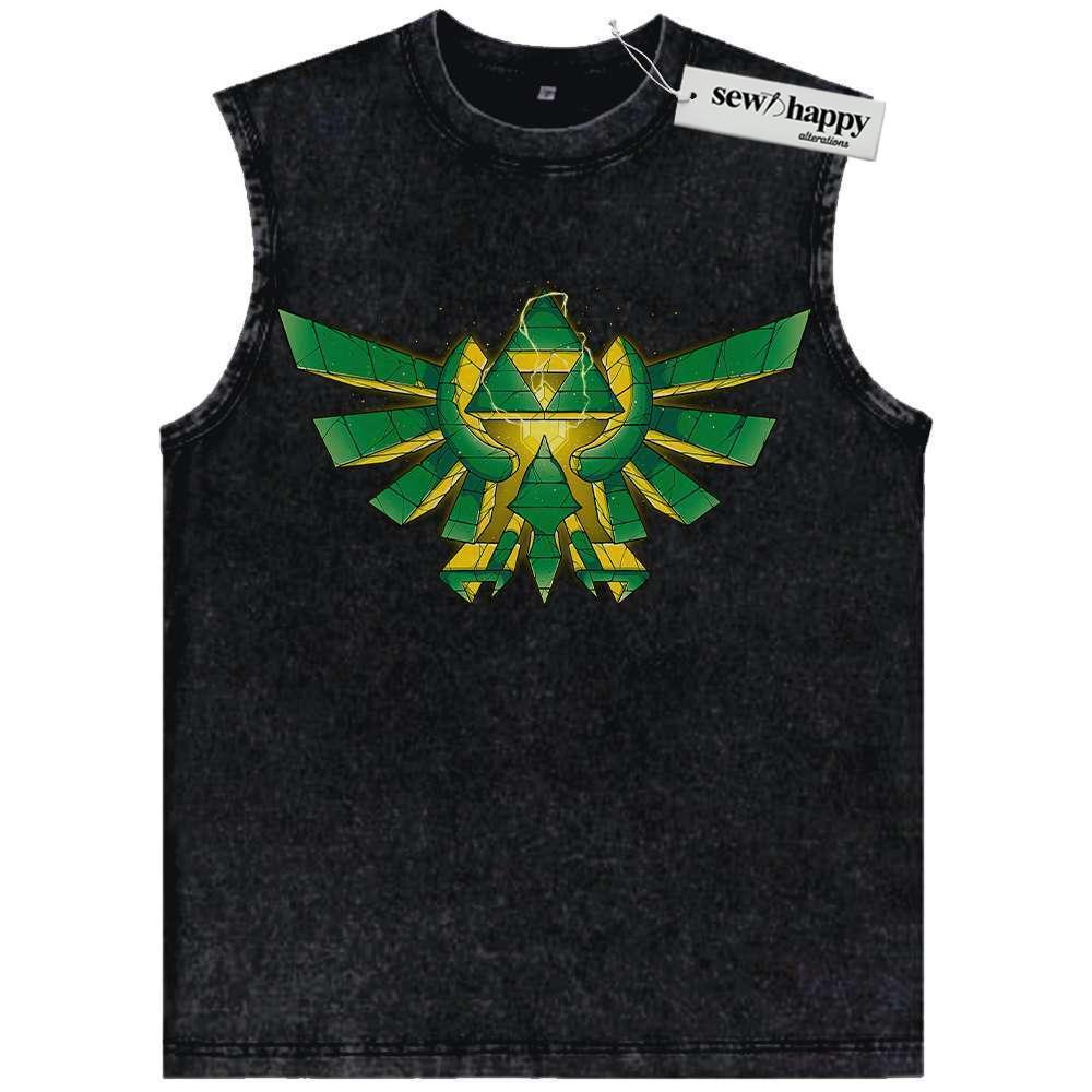 Wash Tank Top The Legend of Zelda Tank Top, Game Tank Top, Vintage Tank Top