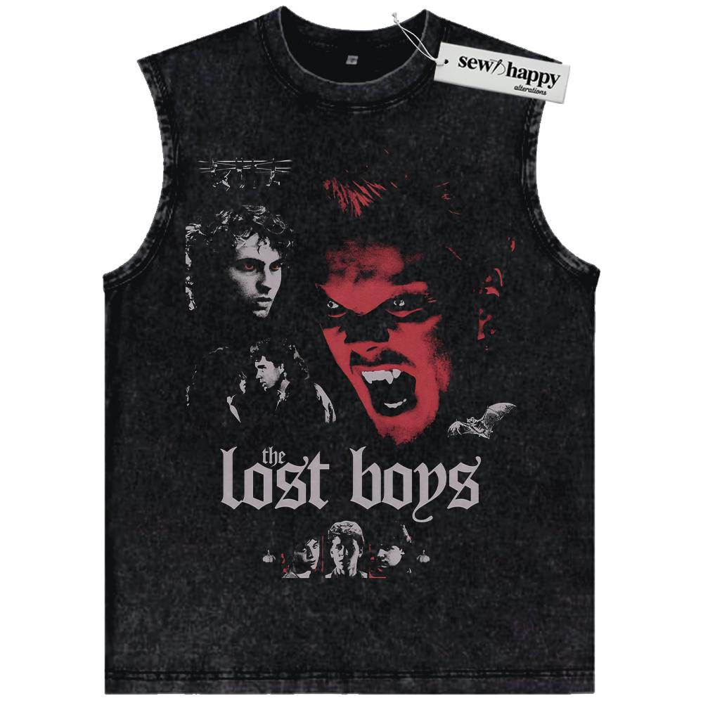 Wash Tank Top The Lost Boys Tank Top, Halloween Tank Top, Horror Tank Top, Vintage Tank Top
