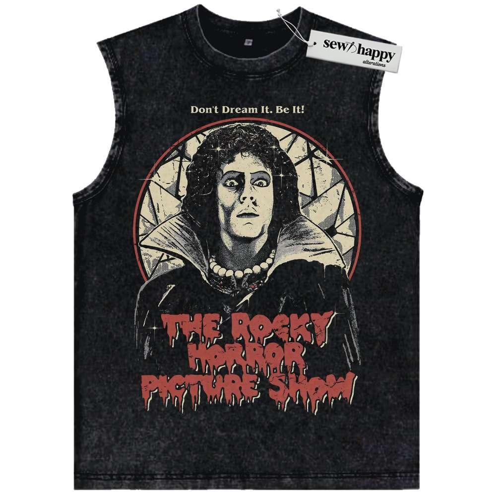 Wash Tank Top The Rocky Horror Picture Show Tank Top, Halloween Tank Top, Horror Movie Tank Top, Vintage Tank Top