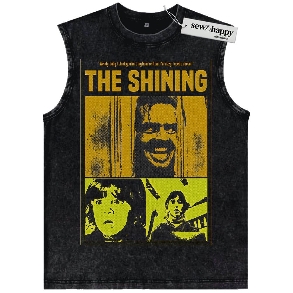 Wash Tank Top The Shining Tank Top, Halloween Tank Top, Horror Tank Top, Vintage Tank Top