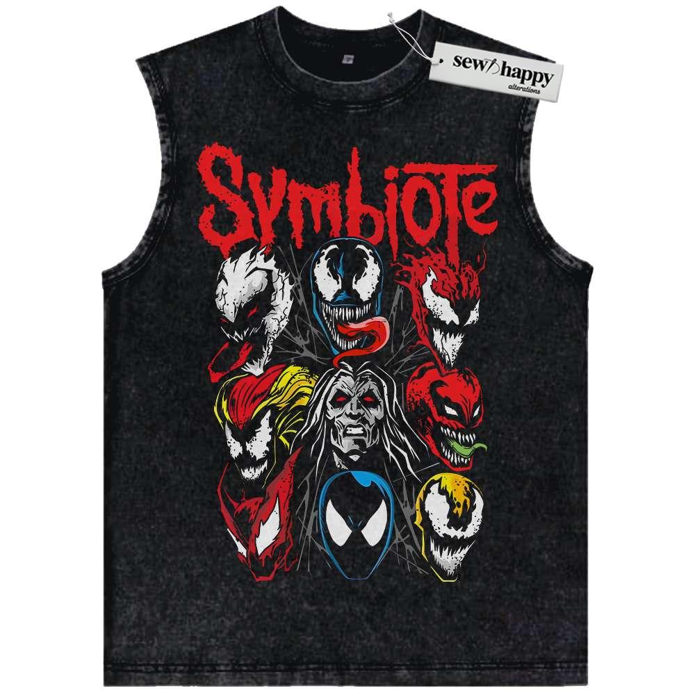Wash Tank Top Venom Tank Top, Symbiotes Tank Top, Marvel Comics Tank Top, Vintage Tank Top