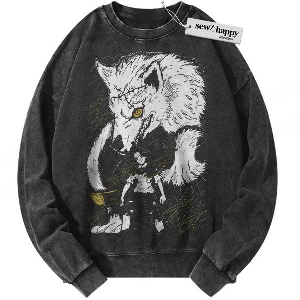 Wash Sweatshirt Charmy Pappitson Sweatshirt, Black Clover Sweatshirt, Anime Sweatshirt, Vintage Sweatshirt