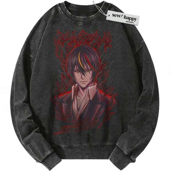 Wash Sweatshirt Diablo Sweatshirt, That Time I Got Reincarnated as a Slime Sweatshirt, Anime Sweatshirt, Vintage Sweatshirt