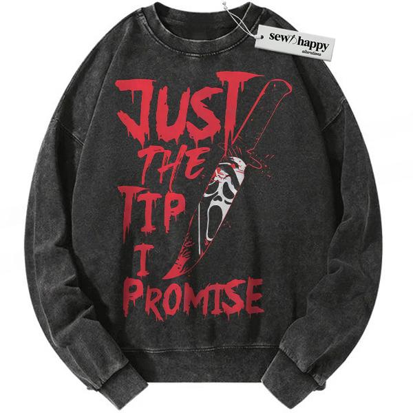 Wash Sweatshirt Ghostface Sweatshirt, Scream Sweatshirt, Halloween Sweatshirt, Horror Sweatshirt, Vintage Sweatshirt