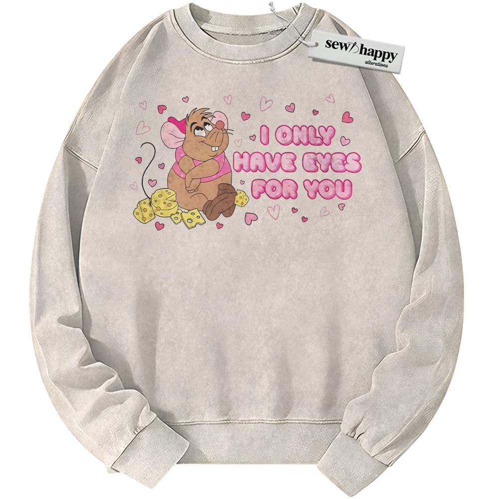 Wash Sweatshirt Gus Sweatshirt, Cinderella Sweatshirt, Valentine’s Day Sweatshirt, Animated Sweatshirt, Vintage Sweater