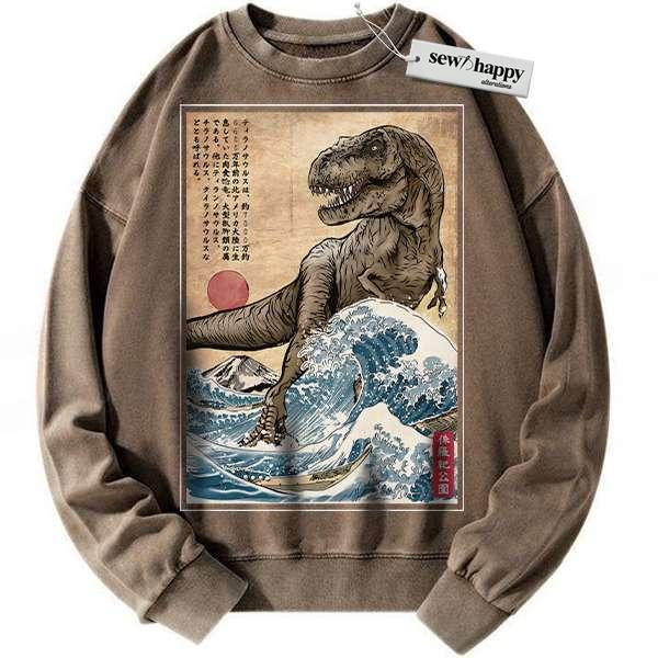 Wash Sweatshirt Jurassic Park sweatshirt, Movie sweatshirt, Vintage Sweater
