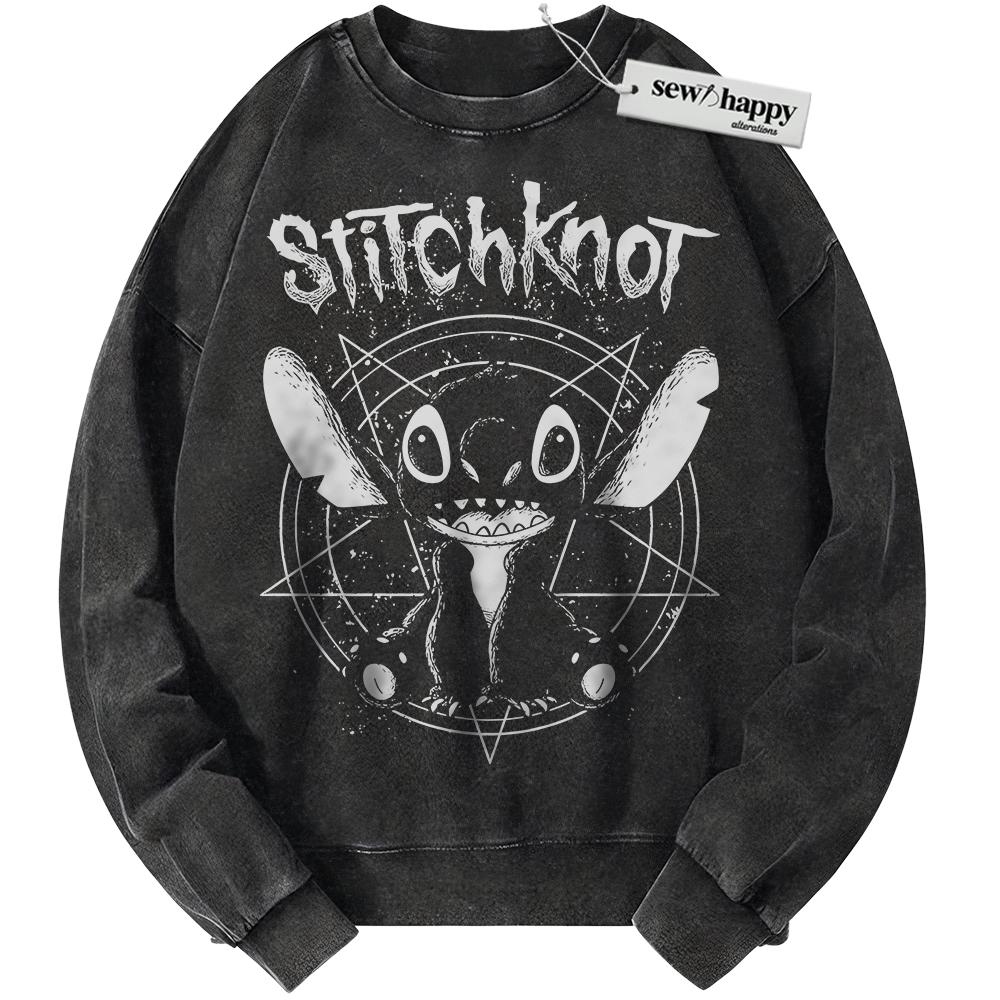 Wash Sweatshirt Lilo and Stitch Sweatshirt, Disney Sweatshirt, Animated Sweatshirt, Vintage Sweater