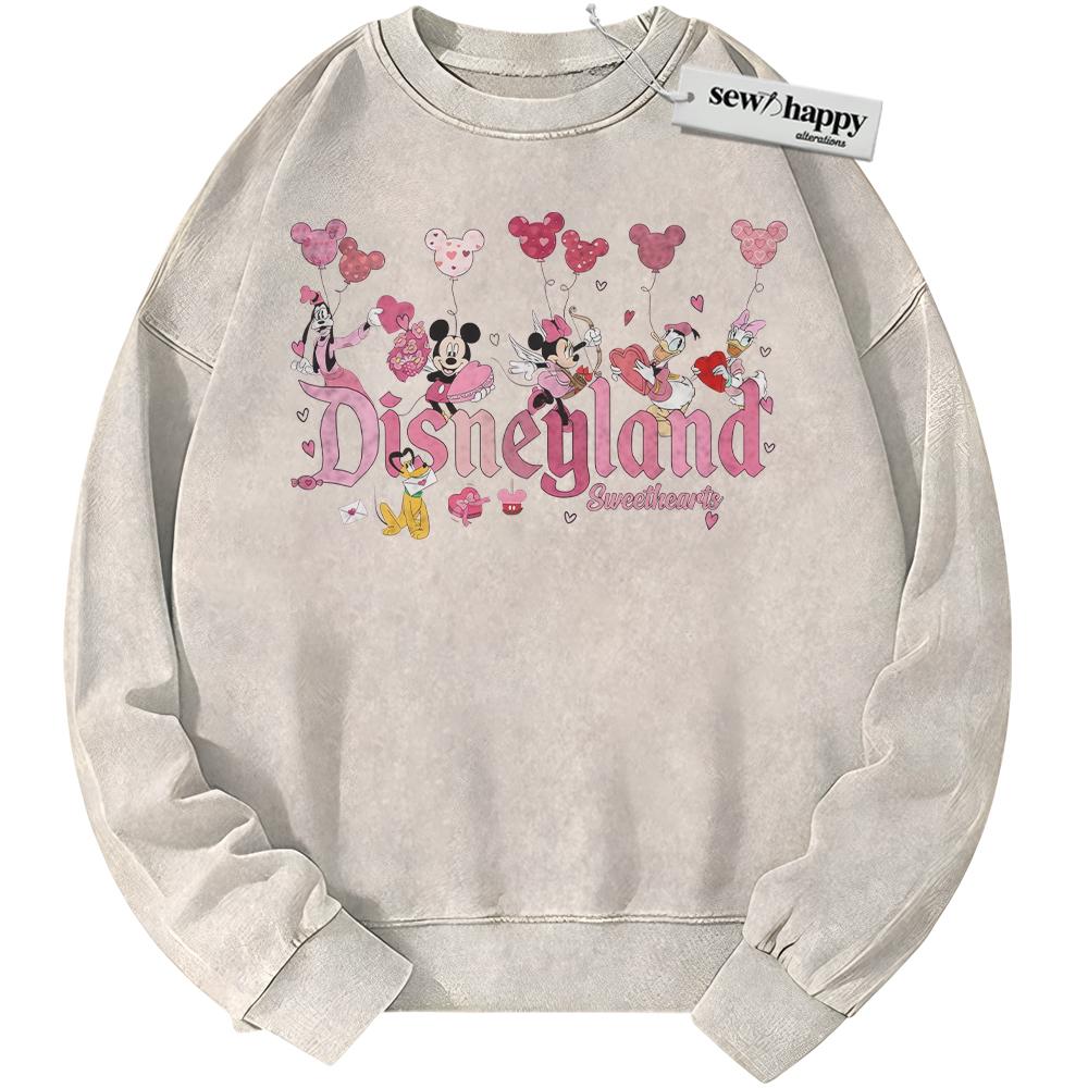 Wash Sweatshirt Mickey Mouse Sweatshirt, Donald Duck Sweatshirt, Pluto Sweatshirt, Goofy Sweatshirt, Disneyland Sweatshirt, Valentine's Day Sweatshirt, Animated Sweatshirt, Vintage Sweater