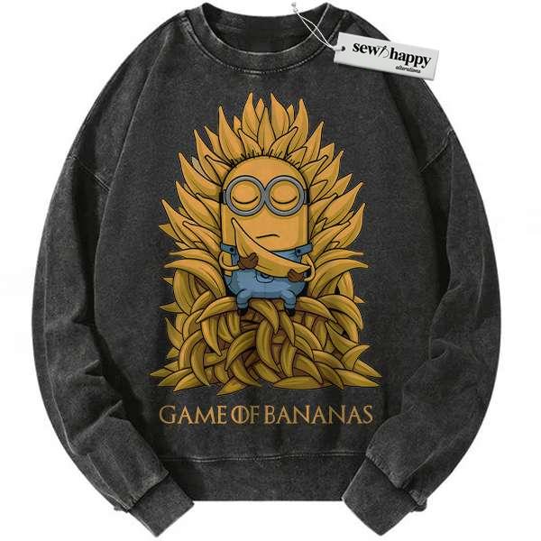 Wash Sweatshirt Minions sweatshirt, Animated sweatshirt, Vintage Sweater