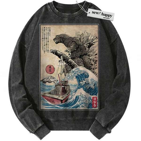 Wash Sweatshirt Movie Sweatshirt, Vintage Sweatshirt