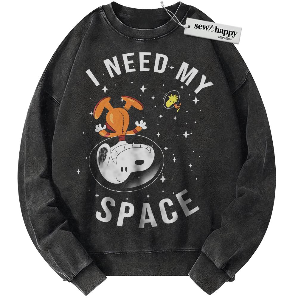 Wash Sweatshirt Snoopy Sweatshirt, Peanuts Sweatshirt, Animated Sweatshirt, Vintage Sweater