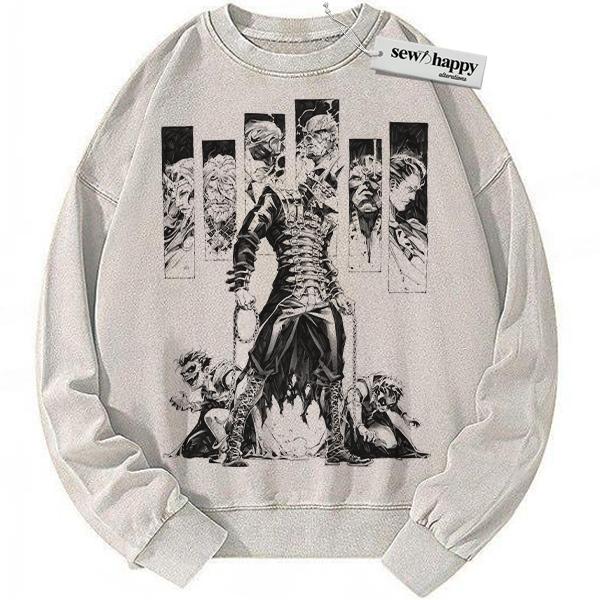 Wash Sweatshirt The Batman Who Laughs Sweatshirt, Vintage Sweatshirt