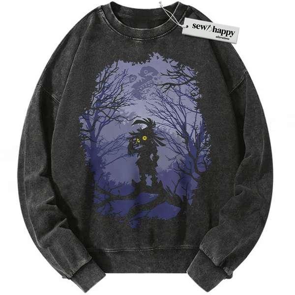 Wash Sweatshirt The Legend of Zelda: Majora's Mask Sweatshirt, Game Sweatshirt, Vintage Sweatshirt
